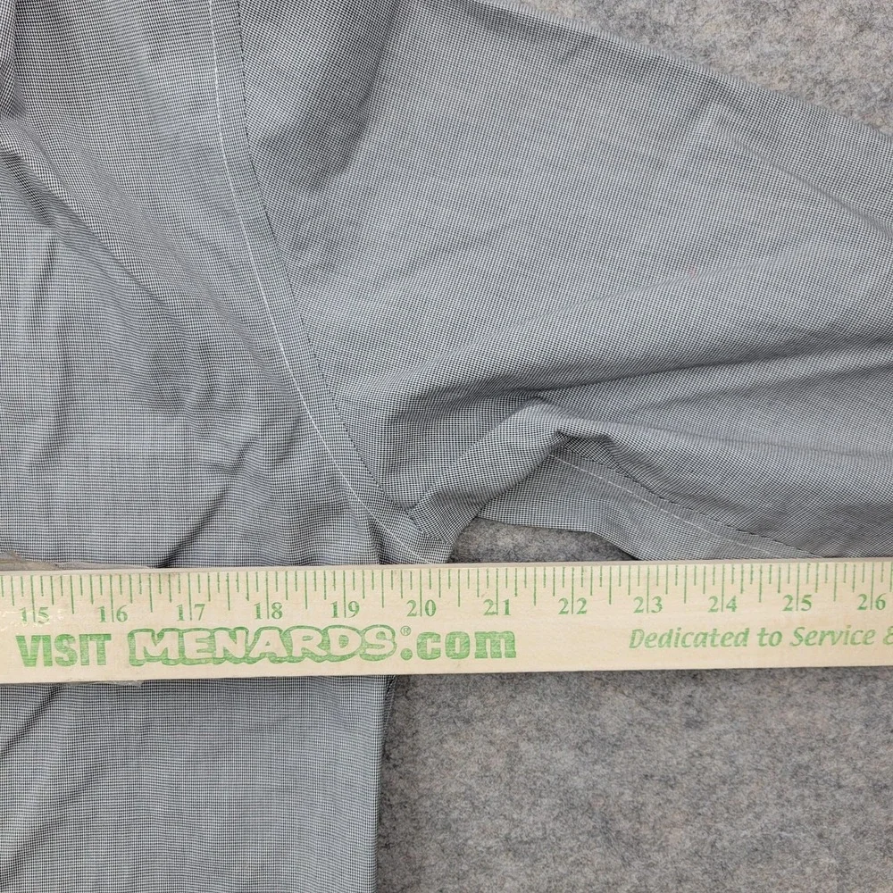 Polo Ralph Lauren Dress Shirt Mens 14.5 32/33 Gray Check Classic Fit Long Sleeve